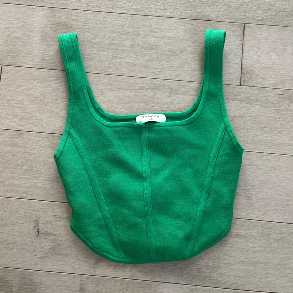 Babaton Sculpt Knit Bustier Tank (sS) - Picture 1 of 3
